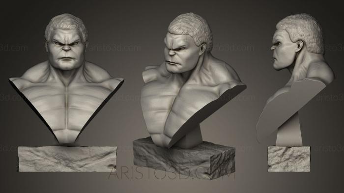 Busts of heroes and monsters (BUSTH_0176) 3D model for CNC machine